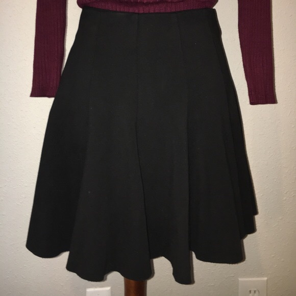 ASTR Ponte Knit Black Pleaded Skirt - Picture 5 of 5